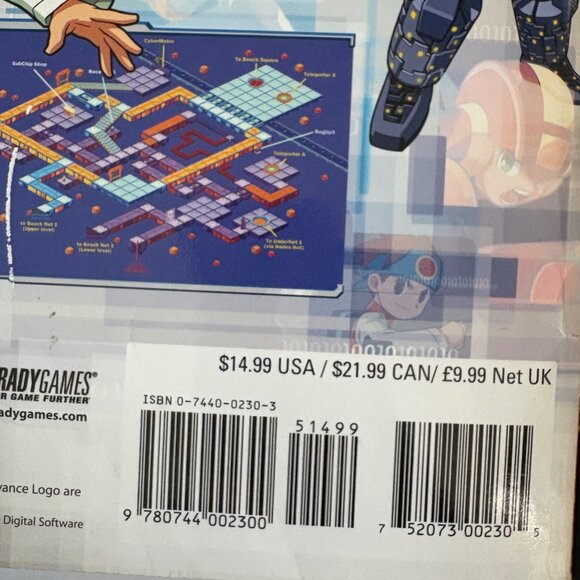 Game Boy Advance Strategy Guide Mega Man Battle Network 3 Blue White GBA Brady - Picture 7 of 7
